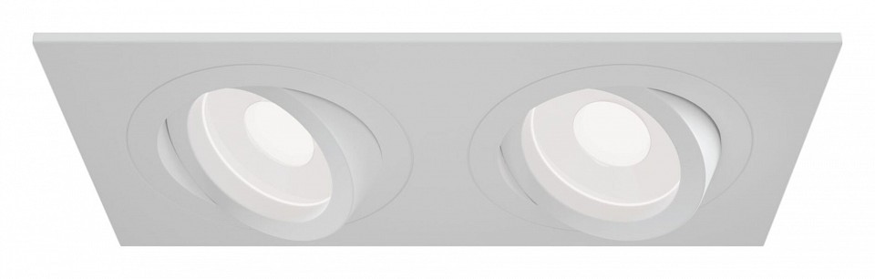 Встраиваемый светильник maytoni technical atom dl024-2-02w