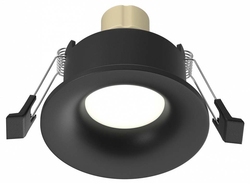 Встраиваемый светильник maytoni technical slim dl027-gu10-b