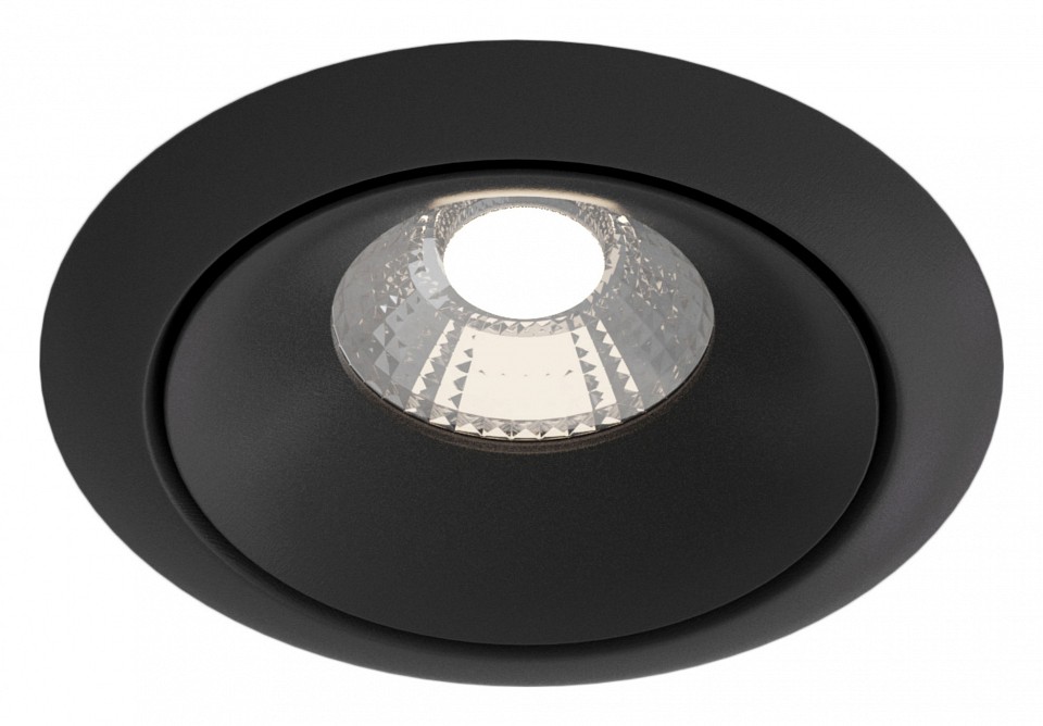 Встраиваемый светильник maytoni technical yin dl031-l12w3k-d-b