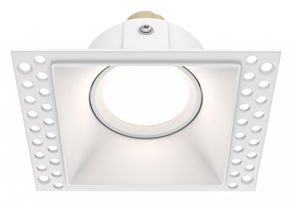 Встраиваемый светильник maytoni technical dot dl042-01-sq-w