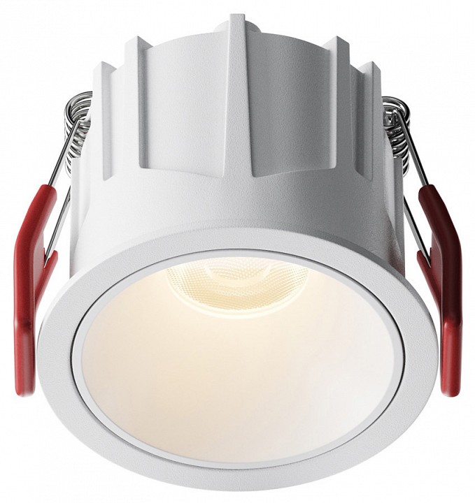 Встраиваемый светильник maytoni technical alfa led dl043-01-10w3k-rd-w-1
