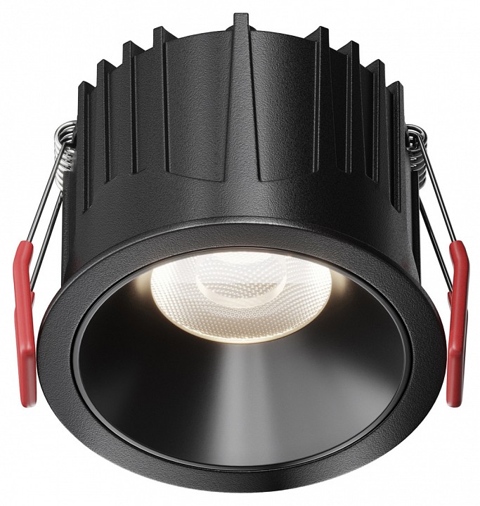 Встраиваемый светильник maytoni technical alfa led dl043-01-15w4k-rd-b-1