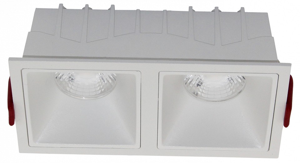 Встраиваемый светильник maytoni technical alfa dl043-02-15w3k-sq-w