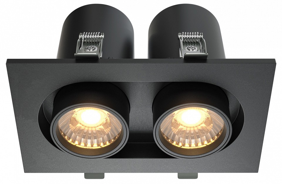 Встраиваемый светильник на штанге maytoni technical hidden dl045-02-10w3k-b