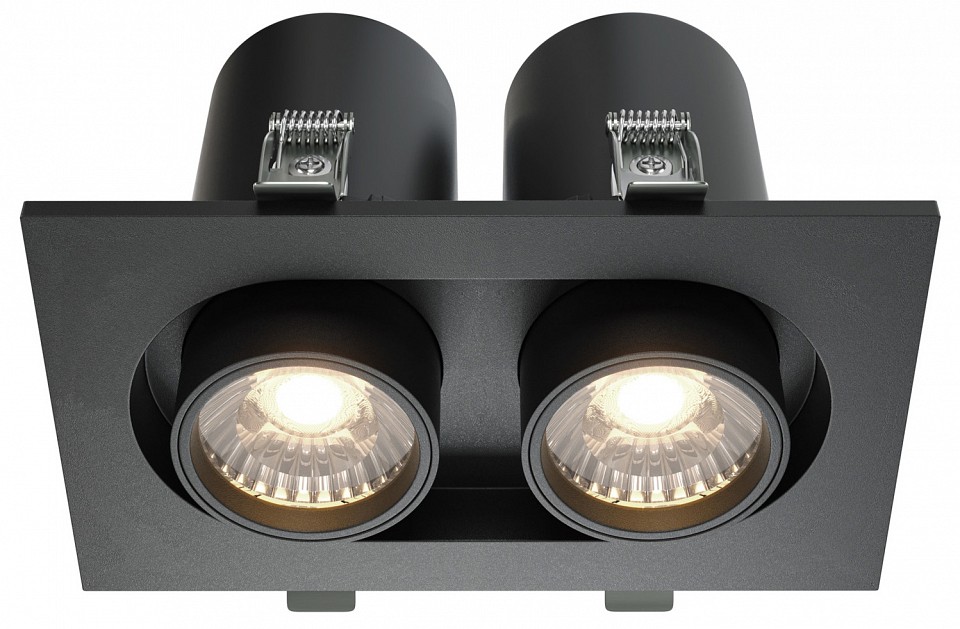 Встраиваемый светильник на штанге maytoni technical hidden dl045-02-10w4k-b