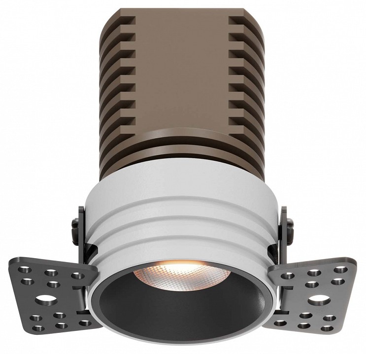 Встраиваемый светильник maytoni technical mini dl059-7w3k-trs-b