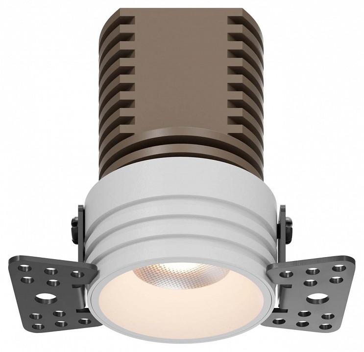 Встраиваемый светильник maytoni technical mini dl059-7w3k-trs-w