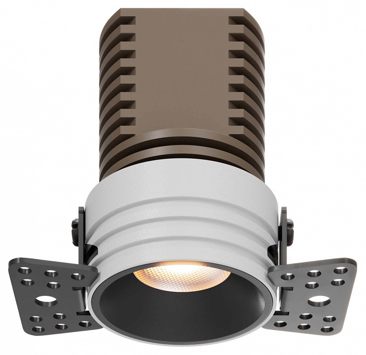 Встраиваемый светильник maytoni technical mini dl059-7w4k-trs-b