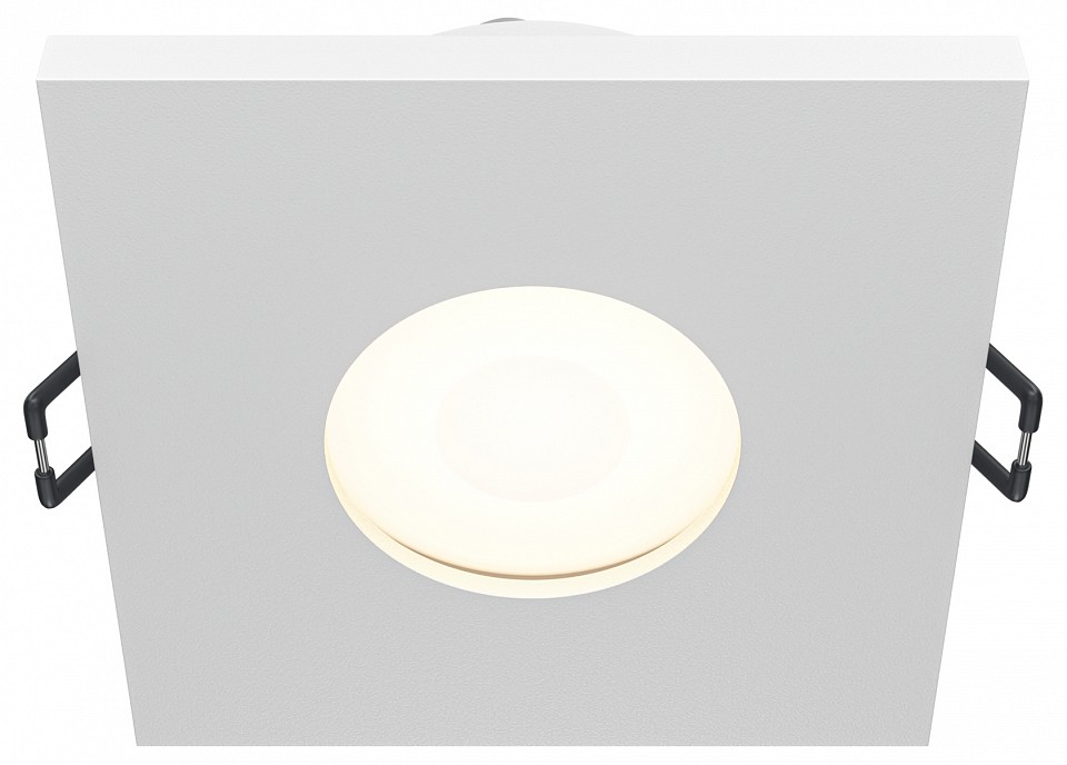 Встраиваемый светильник maytoni technical stark dl083-01-gu10-sq-w