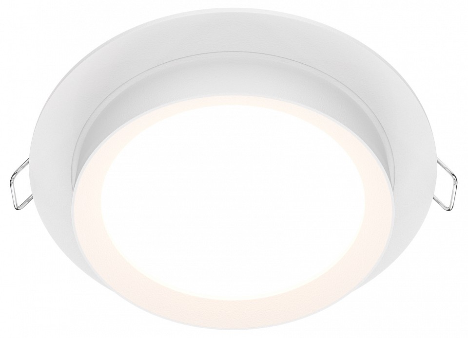 Встраиваемый светильник maytoni technical hoop dl086-gx53-rd-w