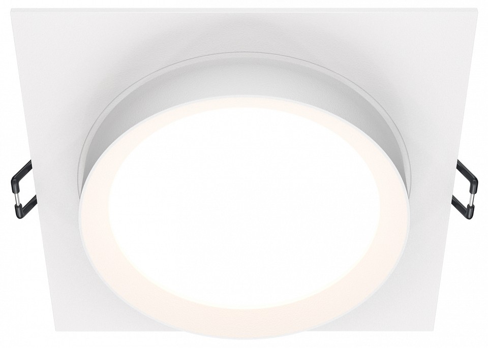 Встраиваемый светильник maytoni technical hoop dl086-gx53-sq-w