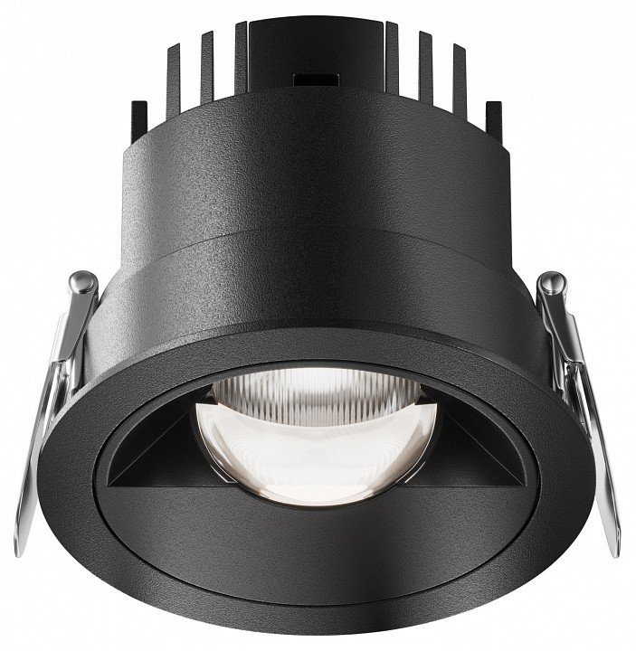 Встраиваемый светильник maytoni technical parete dl100-12w2.7-3-4k-rd-b