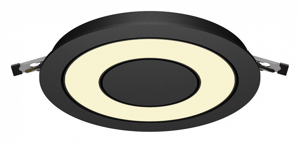 Встраиваемый светильник maytoni technical vector dl102-12w2.7k-b