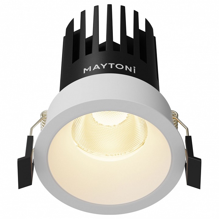 Встраиваемый светильник maytoni technical dip dl117-15w-2.7k-w