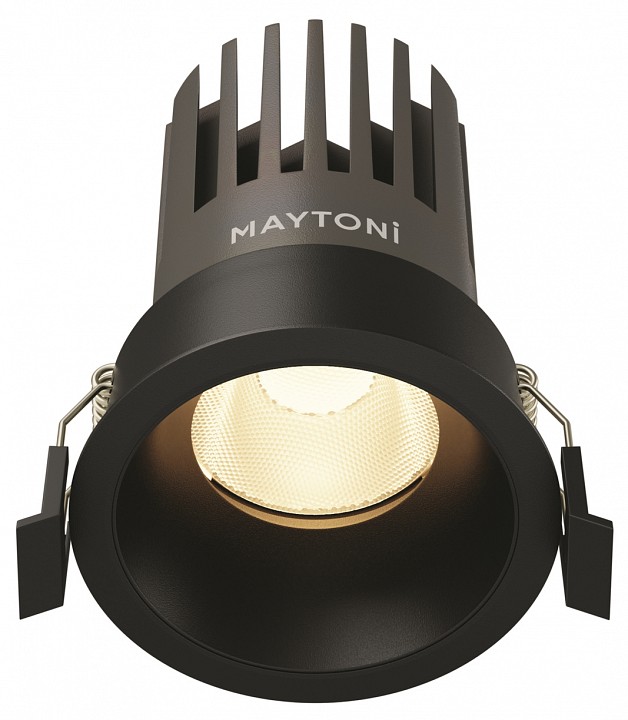 Встраиваемый светильник maytoni technical  dl117-15w-3k-b