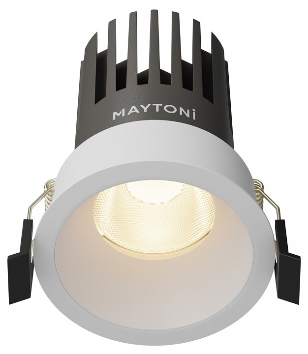 Встраиваемый светильник maytoni technical  dl117-15w-3k-w