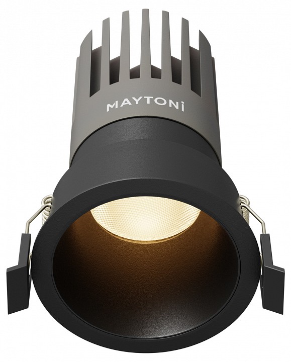 Встраиваемый светильник maytoni technical  dl118-15w-3k-b