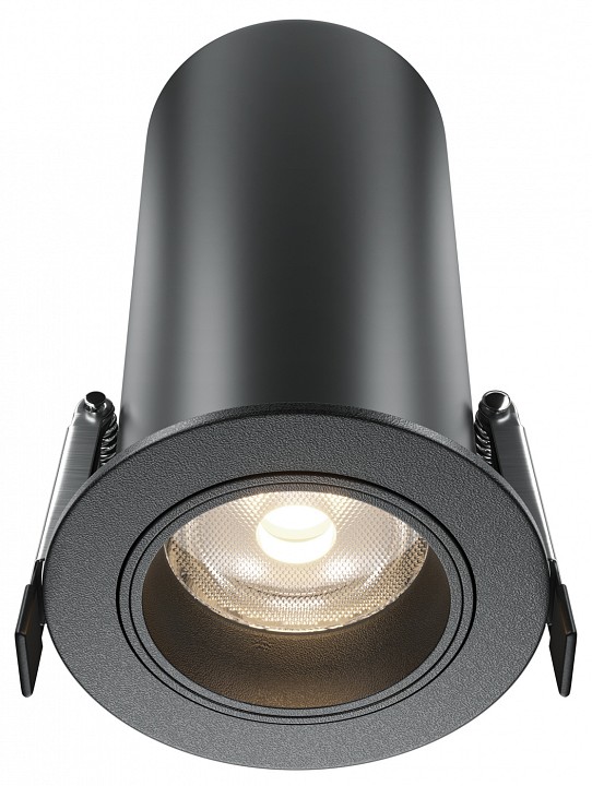 Встраиваемый светильник maytoni technical  dl125-l12-4k-b