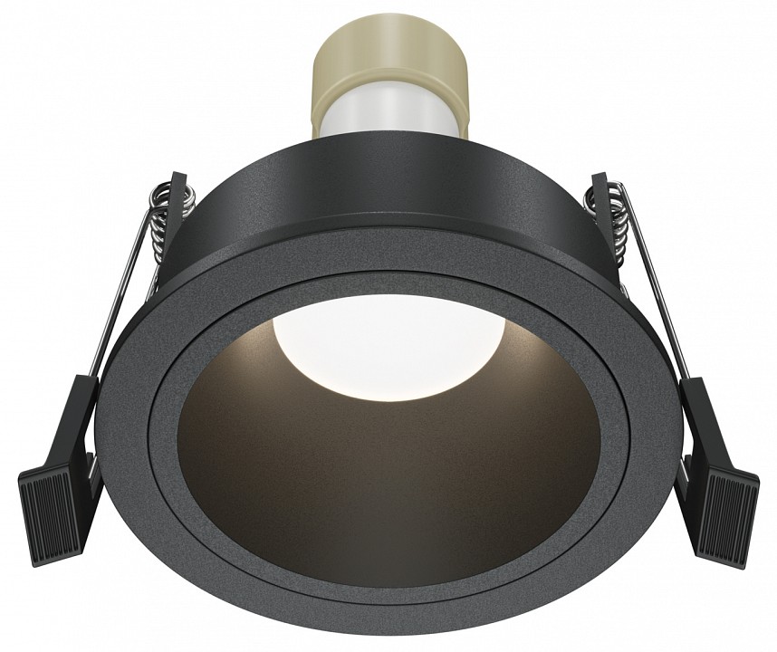 Встраиваемый светильник maytoni technical  dl126-gu10-b