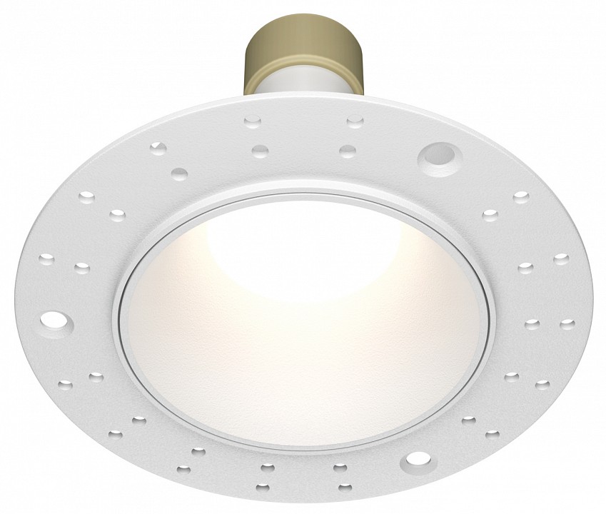 Встраиваемый светильник maytoni technical  dl126-gu10-trs-w