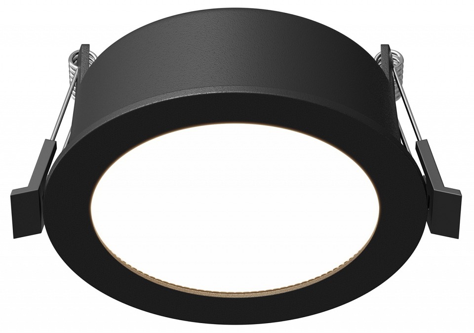 Встраиваемый светильник maytoni technical orb dl130-gx53-b