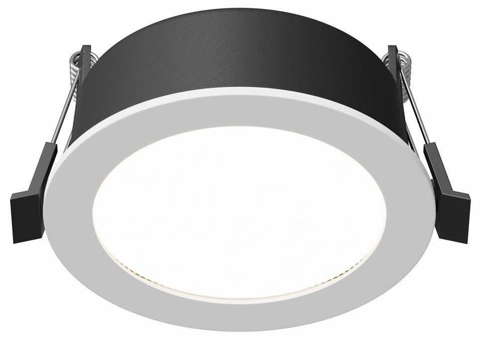 Встраиваемый светильник maytoni technical  dl130-gx53-w