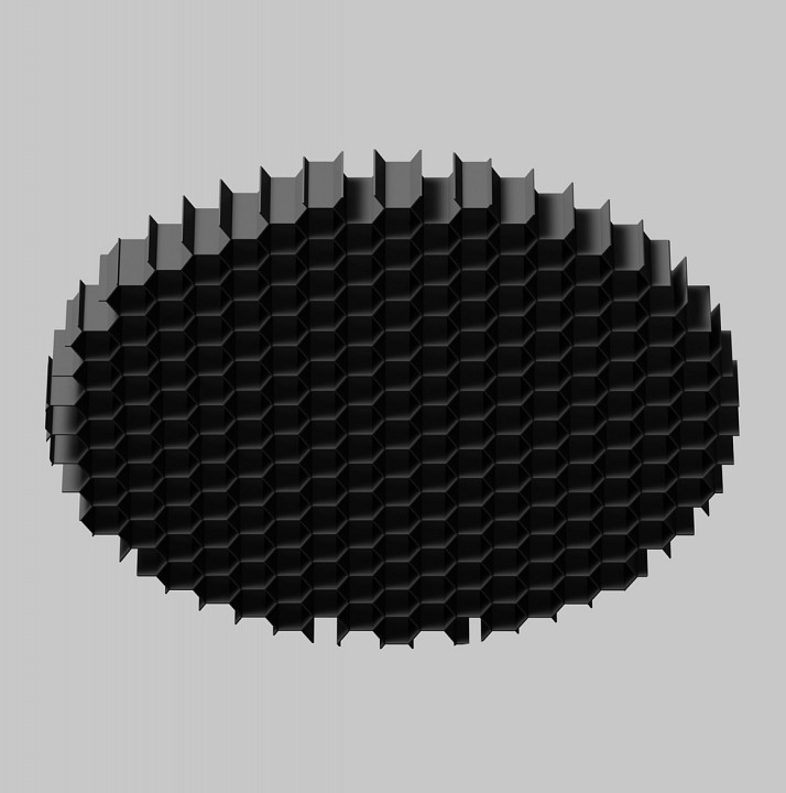 Сотовый фильтр maytoni technical  honeycomb-d35