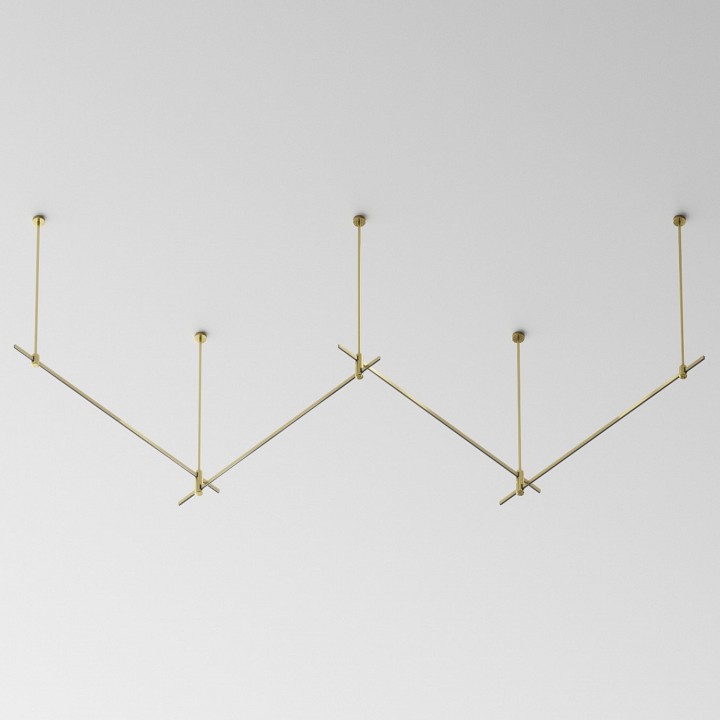 Трек накладной maytoni technical готовая конструкция tfc-flar-l02-bs