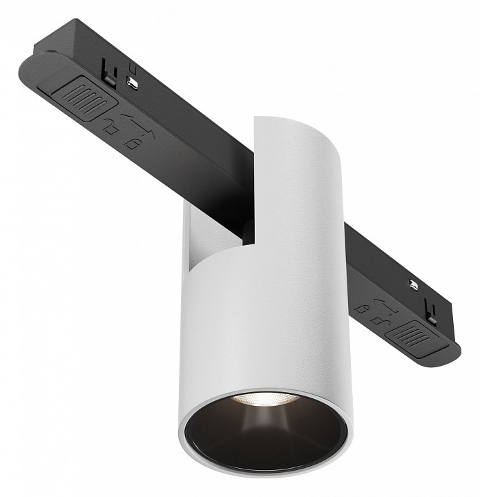 Накладной светильник maytoni technical alfa tr122-2-7w4k-w