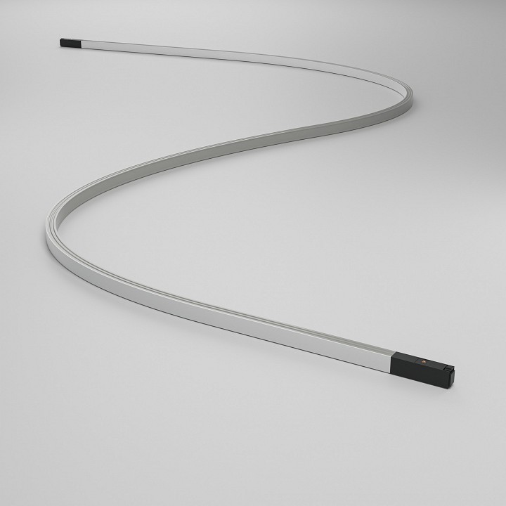 Накладной светильник гибкий maytoni technical flex tr180-1-24wtw-b