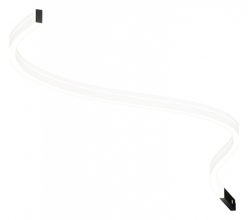 Встраиваемый светильник гибкий maytoni technical flex tr186-1-8w4k-b