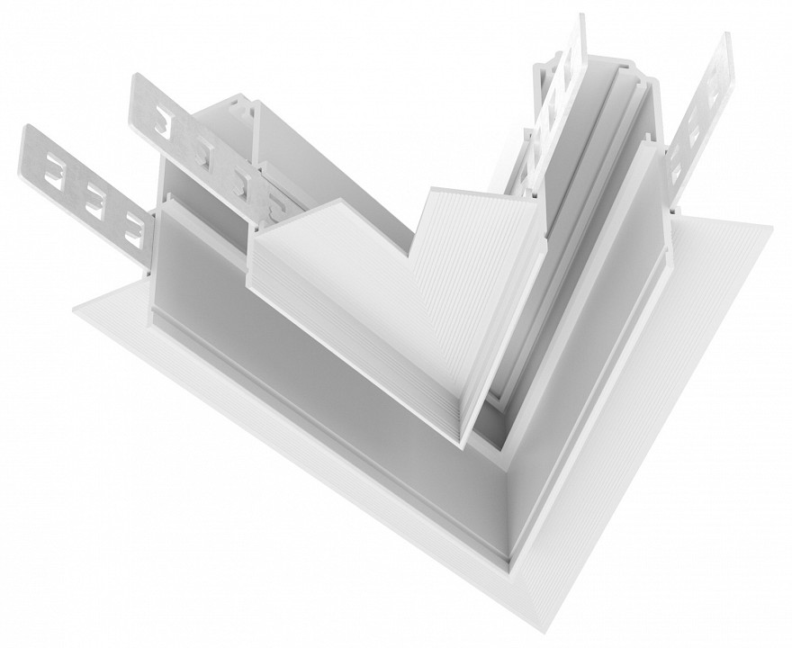 Соединитель угловой l-образный для треков встраиваемых maytoni technical accessories for tracks exility tra034cls-42.12w
