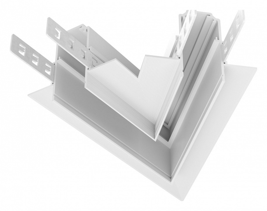 Соединитель угловой l-образный для треков встраиваемых maytoni technical accessories for tracks exility tra034cls-42w
