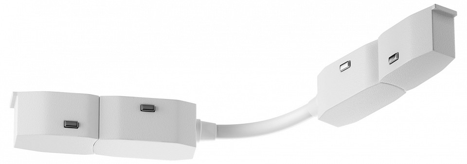 Соединитель гибкий для треков maytoni technical accessories for tracks exility tra034cs-w