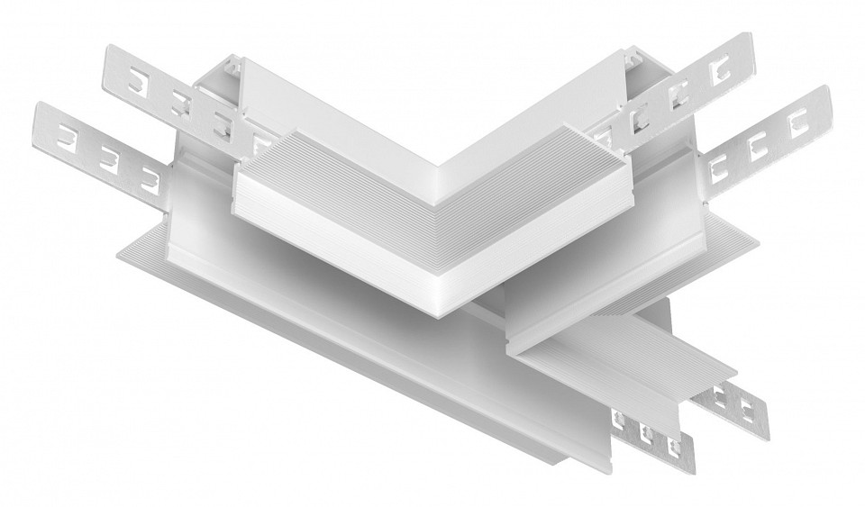 Соединитель t-образный для треков встраиваемых maytoni technical accessories for tracks exility tra034ct-42w