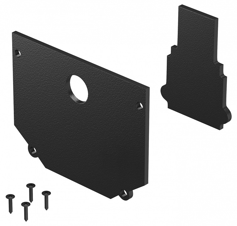 Заглушка для трека maytoni technical accessories for tracks exility tra034ec-sch-42b