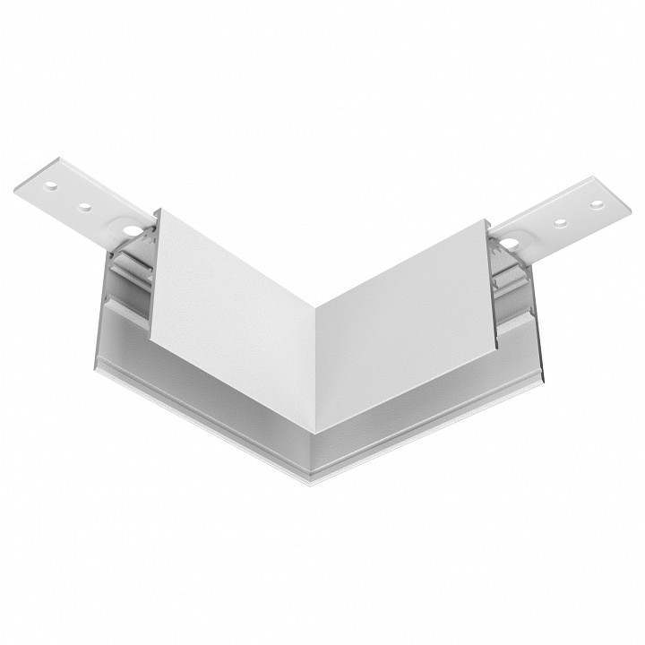 Соединитель угловой l-образный для треков накладных maytoni technical accessories for tracks exility tra034hcl-41w