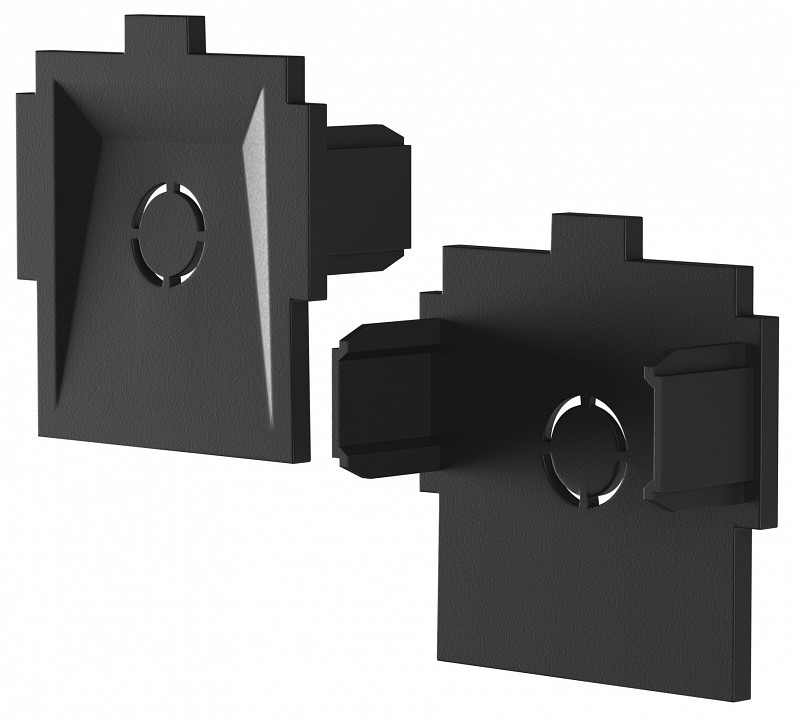 Заглушка для трека maytoni technical accessories for tracks radity tra084ec-12b
