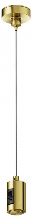 Подвес для трека maytoni technical accessories for tracks flarity tra157sw-s1-bs