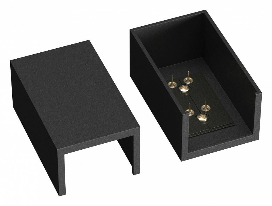 Заглушка для трека maytoni technical elasity tra160ec-1b