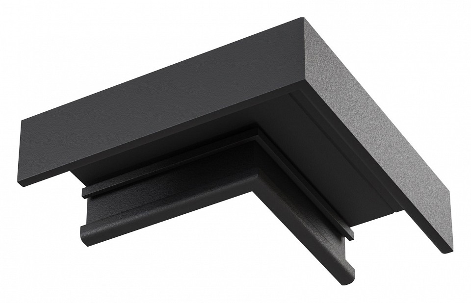 Соединитель угловой l-образный для треков накладных maytoni technical basity tra172cl-11b