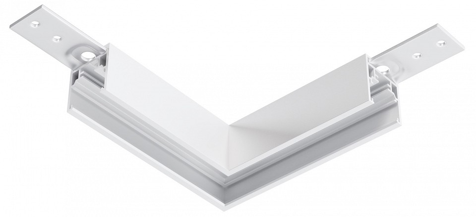 Соединитель угловой l-образный для треков накладных maytoni technical accessories for tracks exility tram034cl-41w