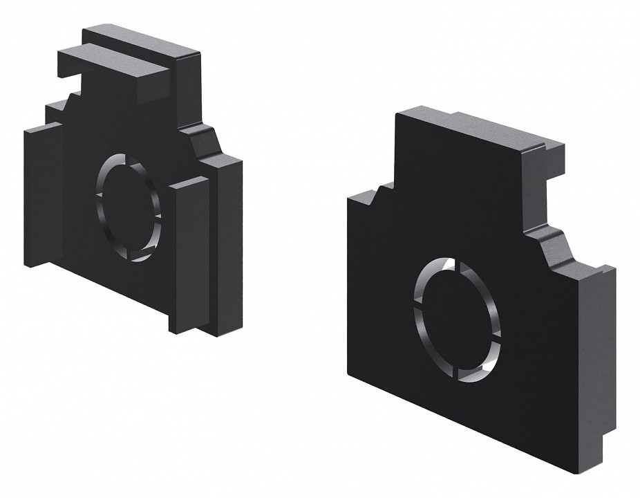 Заглушка для трека maytoni technical accessories for tracks exility tram034ec-42b