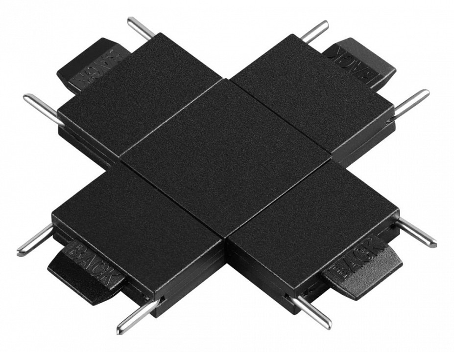 Соединитель x-образный для треков novotech easy 135270