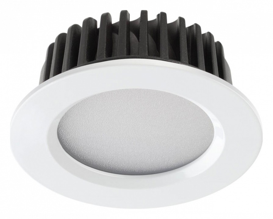 Встраиваемый светильник novotech drum 357600