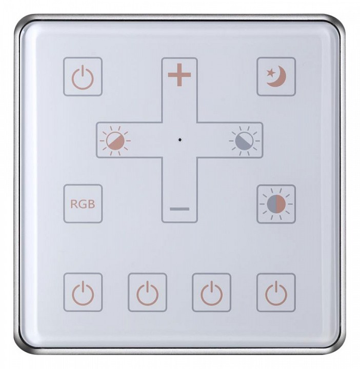 Панель универсальная сенсорная накладная novotech glat 359393