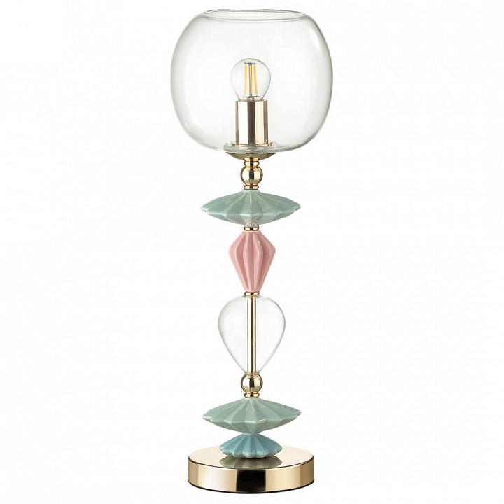 Настольная лампа декоративная odeon light bizet 4855/1t