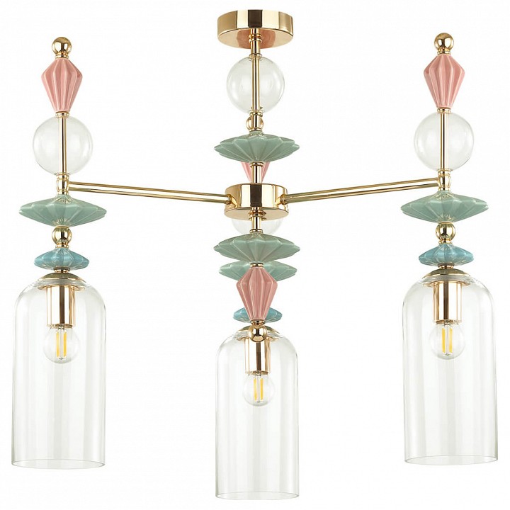 Потолочная люстра odeon light bizet 4855/3c