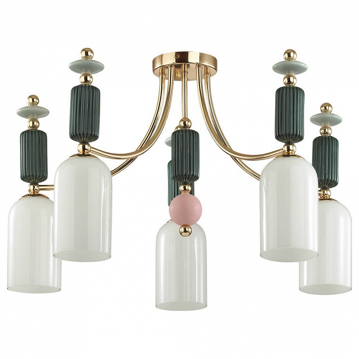 Потолочная люстра odeon light candy 4861/5c