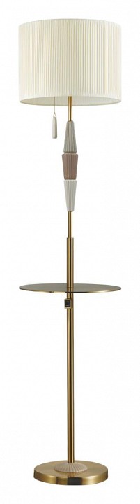 Торшер с полкой odeon light latte 5403/1f